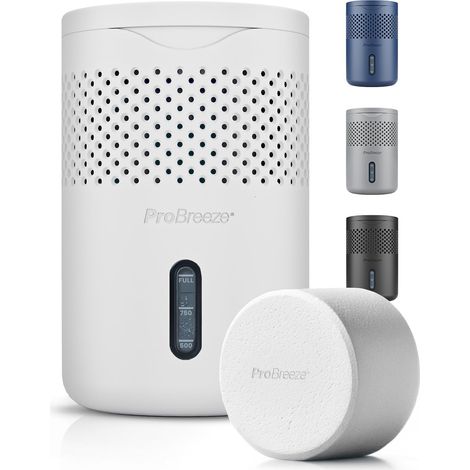 Deshumidificateur d Air, Absorbeur d'Humidité – Silencieux & contre l’Humidité – Avec Recharge – Sans Électricité pour Maison Chambre Voiture Salle de Bain (1/5)