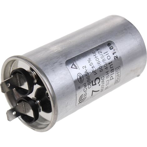 Midea - condensatore- 7,5 µf - th70-501e-dq07 - 17400101000252 -