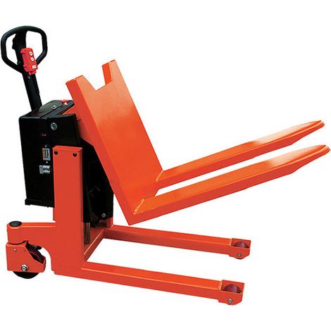 Basculeur de charge électrique - Picking, logistique, magasinage - Fourches 800x560mm - Charge max 1T - LT10E
