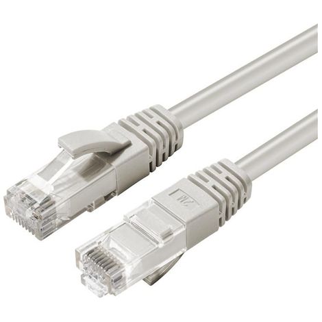 Cable de red Microconnect MC-UTP6A003 gris de 0,3 m Cat6a U/UTP (UTP) (1/3)