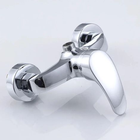 Duscharmatur aus Aluminiumlegierung, Warm- und Kaltwasserboiler, wandmontierter Thermostatmischer für Badewanne und Dusche.