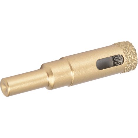 Foret diamanté, scie cloche, outil de perçage et de découpe pour verre et granit, queue ronde de 14 mm (1/5)