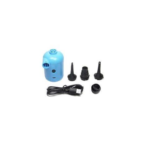 N/Y Pompe à air électrique pour piscines gonflables, pompe à gonflage rapide avec 3 buses, gonfleur de charge USB portable et pompe déflateur pour matelas pneumatiques bateaux (1/5)
