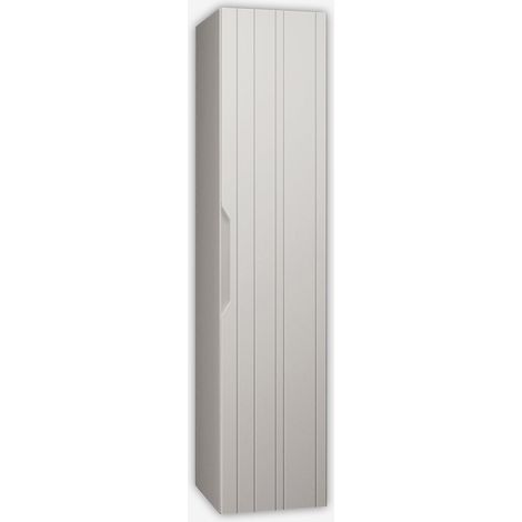 Solmira 160 Wandhängende Badezimmer-Kommode aus MDF, beidseitig nutzbar - Weiß