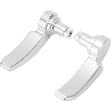 Kit de fixation pour sacoches (1 paire) avec lève-sacoches anodisé pour Ultra Limited FLHR FLHT FLHX FLHTK (2014-2023), couleur argent. (1/5)