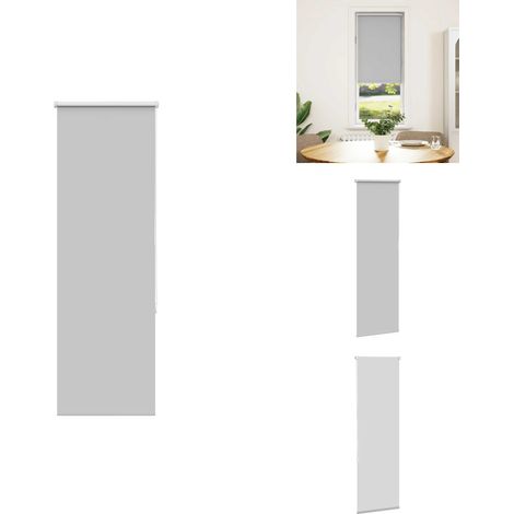 Verdunkelungsrollo Hellgrau 60x130 cm Stoffbreite 55,7 cm - Verdunkelungsrollo - Verdunkelungsrollos - Rollo - Verdunklungsrollo (1/5)