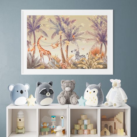 Poster / Affiche enfants - Jungle - 50x75 cm (1/3)