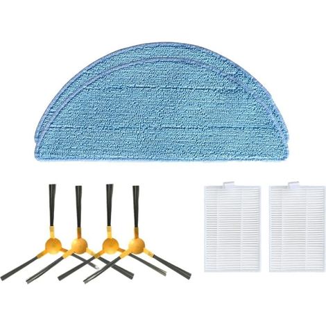 Robot vacuum cleaner accessories, replacement parts, high-efficiency HEPA filter, spin brush mops, kits for Okami U100 Laser Plus vacuum cleaner parts (Color: Set) (1/5)