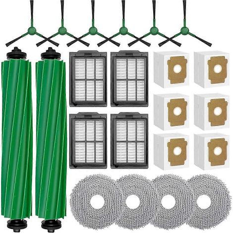 Filtre pour aspirateur brosse pour aspirateur Filtre de brosse pour aspirateur filtre de pièce détachée Kit pour IRobot Roomba Plus 505/405 Combo Robot Aspirateur – Main Side Brosses HEPA Filtre Serpi (1/5)
