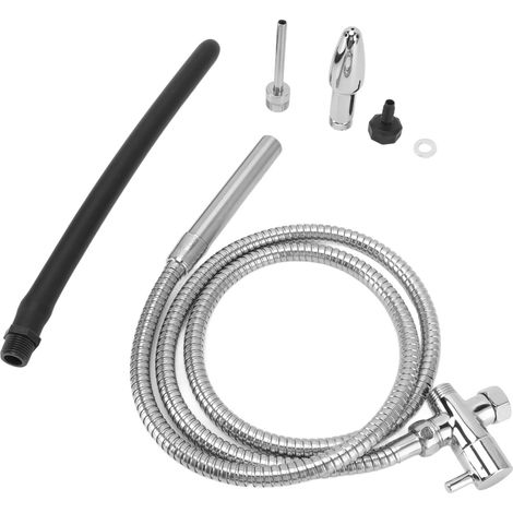 Système de lavement pour douche domestique, tube en acier inoxydable, ensemble de nettoyage anal (1/5)