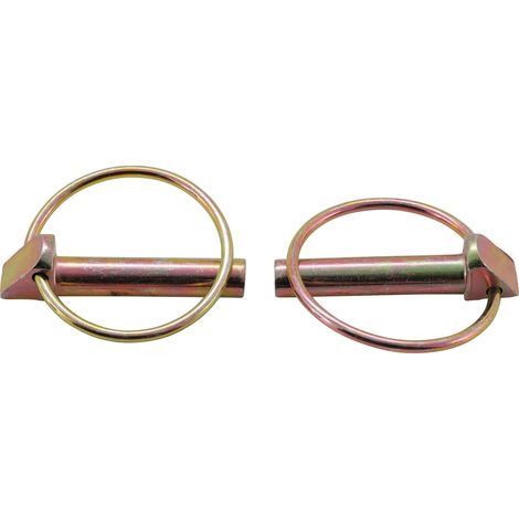 BGS Goupille à clip Ø boulon 9,5 mm 2 pièces (1/3)