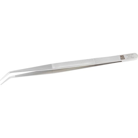Brucelles RS PRO 124.SA pointe dentelée en inox, L. 150 ( Prix pour 1 ) (1/2)