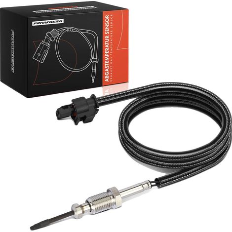Sensor de temperatura, longitud del cable 930 mm, tamaño de rosca M12x1.25, contactos del conector 2, tamaño de llave 14, forma de la carcasa del conector Oval. (1/5)