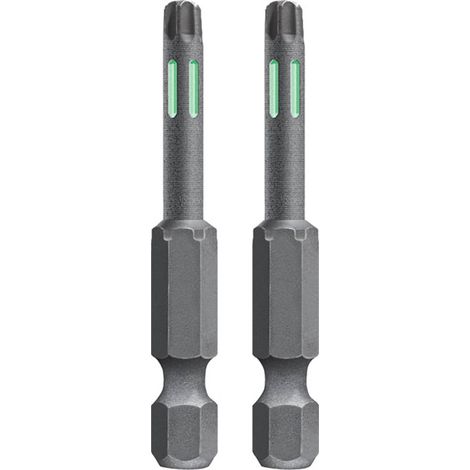 KWB 2 EMBOUTS TORSION 50 MM TORX 25 122325 (TQ 60 ACIER INOXYDABLE, ZONE DE TORSION, ENTRAÎNEMENT ISO 1173, C6.3), 0 W 0 V (1/3)