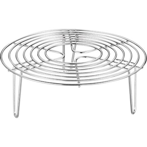 Support De Cuiseur À Vapeur Rond Et Support De Refroidissement, Support De Support De Bouilloire À Vapeur en Fil, Adapté Aux Casseroles, Ustensiles De Cuisine (20x7cm) (1/4)