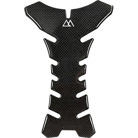 Protection de réservoir moto adhésive noire imperméable style 1 (1/5)