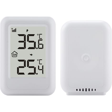 Thermomètre intérieur extérieur TS-FT0401 avec capteur sans fil (1/5)