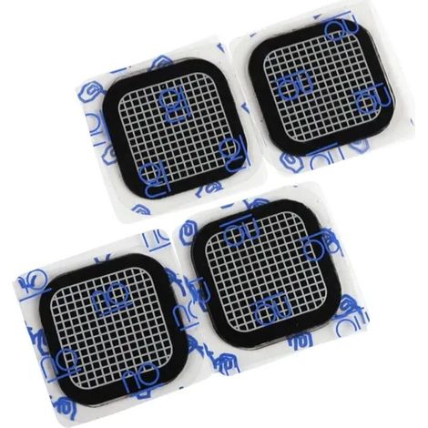 Électrostimulateur musculaire électrique EMS, électrodes de rechange en gel pour abdominaux, ceinture de tonification abdominale, accessoires, masseur06211-AquaForge