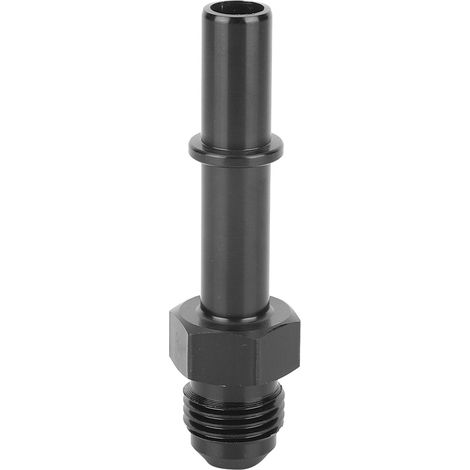 Adaptateur Carburant AN6 avec Connecteur Rapide 3/8 Mâle LS pour GM Noir