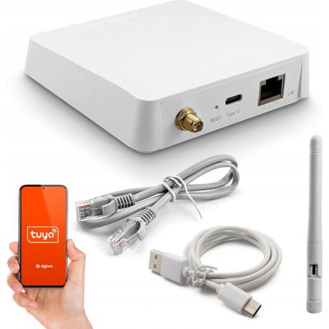 Zigbee-Gateway, Apple Home Hub, LAN-Brücke RJ-45, Tuya, Android