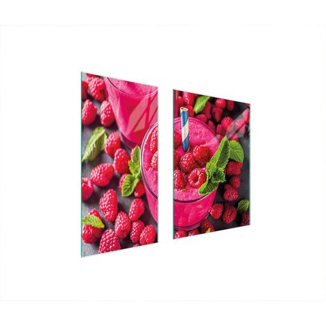 GLASSCHUTZPLATTE 75x52 HIMBEERE (1/5)