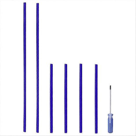 Kit de remplacement de bandes en peluche pour tête de nettoyeur à rouleau souple V11 V10 V8 V7 V6, bandes de feutre de remplacement () (1/5)