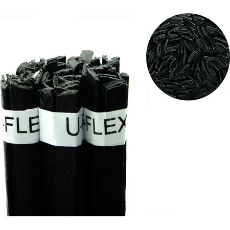 Legante per saldatura in plastica nera U-FLEX 100g