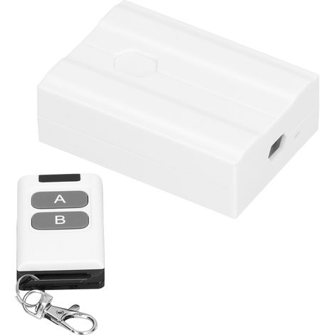 Interrupteur télécommandé sans fil, relais intelligent, récepteur RF avec émetteur 12 V/24 V (1/5)