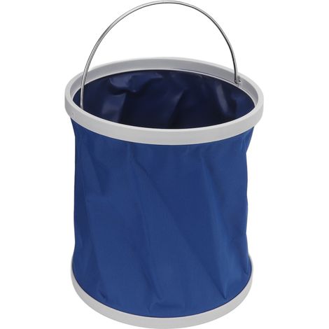 Vielseitiger, faltbarer, wasserdichter 11-Liter-Angeleimer für Strand, Autowäsche und Aufbewahrung im Freien (1/5)