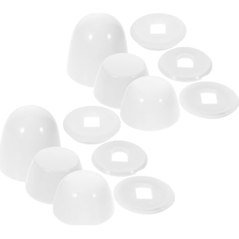 Bouchons Universels en Plastique Abs pour Boulons de Toilette (1/5)