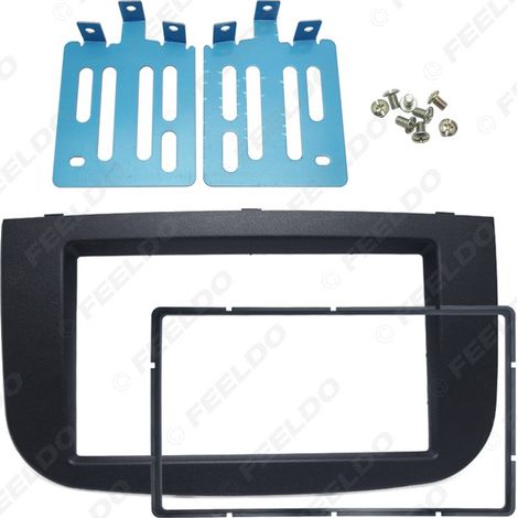 Compatible avec le cadre de modification audio à double broche pour Mitsubishi Colt 08-12, panneau de modification de 7 pouces