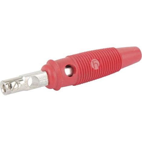 Bananenstecker 4mm rot UNIVERSAL SML4RN (1/2)