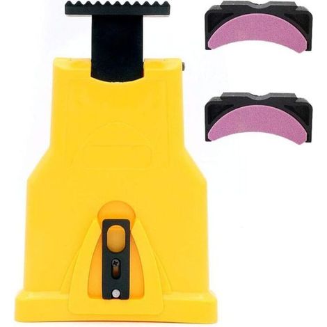 Chainsaw Sharpener, Chainsaw Blade Sharpener, Chainsaw Chain Tool with 2 Sharpening Stones and Holders, Suitable for 14, 16, 18, 20 inch Chainsaw Bars (1/5)
