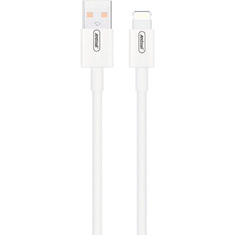 Câble De Transmission De Données Chargement De La Vitesse Usb à La Foudre 3a 1mt Anti-nœuds Flexibles Q-sj609 (1/2)