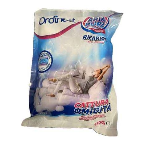 RICARICA SALI 'ARIA PURA' 450 gr Neutra - conf. 3 pezzi