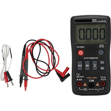ZTA2 Intelligentes Digitalmultimeter True RMS AC/DC-Tester Voltmeter Multimeter 4000 Counts