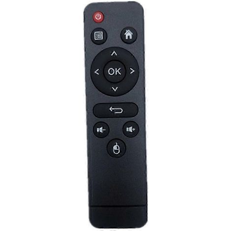 Télécommande pour boîtier TV intelligent H96 MAX 331 X3 MINI V8 H616 Android 10/9.0 4K Me (1/5)