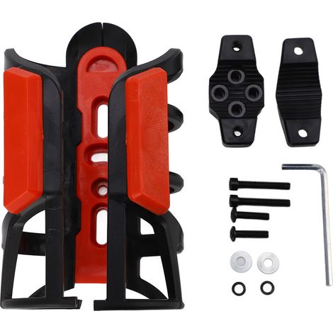 Porte-gobelet robuste, Stable, fiable, Portable, support de canette de boisson pour moto, vélo électrique, Orange (1/5)