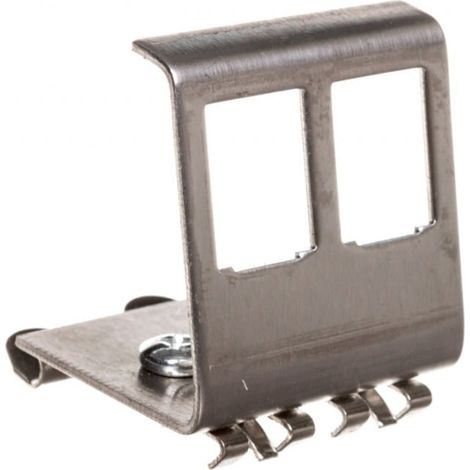 DIN-Adapter für 2x Keystone-Modul AN-25185