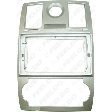 Applicable aux modèles Chrysler 300C 2005-2007 : cadre de mise à niveau du système de navigation grand écran Android, panneau de mise à niveau audio, écran de 9 pouces.