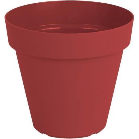 Pot De Fleur Capri 60cm Rouge Fonce - Eda (1/5)
