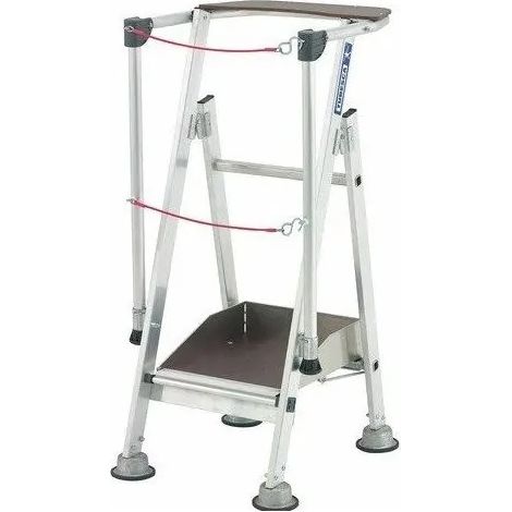 Plate-forme en aluminium STABIL 1 marche 2.30M - 02273101 - Tubesca (1/5)