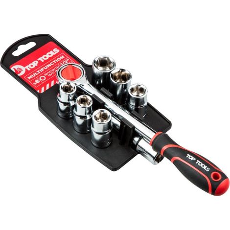 Chiavi a bussola da 1/2", set da 8