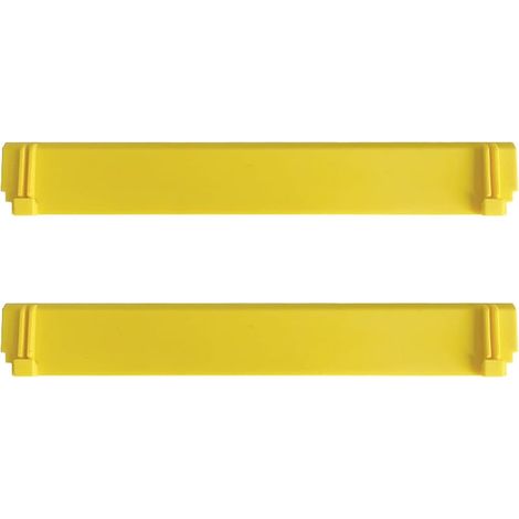Lot de 2 lèvres en caoutchouc de rechange compatibles avec aspirateur de fenêtre Karcher WV6 280 mm, nettoyage de diverses surfaces lisses telles que les portes de douche, les murs de salle de bain, (1/5)