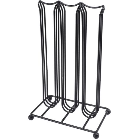Porte-capsules de café en fer forgé, tour de rangement pour 42 capsules Nespresso, compatible avec les machines à café Nespresso pour la maison, le café ou le bureau, noir. (1/5)