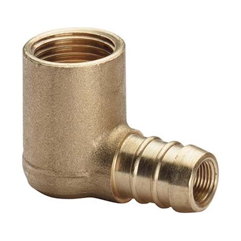 PORTAGOMMA METANO 90  ° FILETTO FEMMINA - OTTONE MM 14 1/2F- 5 pezzi