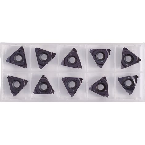Juego de insertos giratorios 16ER 10-piezas dch. para exterior TECWERK (1/2)