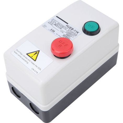 Démarreur magnétique manuel irréversible à commande directe pour moteur 380 V 50/60 Hz (5,5-8,5 A) (1/5)