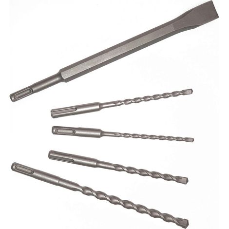Metabo Set di punte e scalpelli SDS-plus Classic 5 pezzi (344164200)