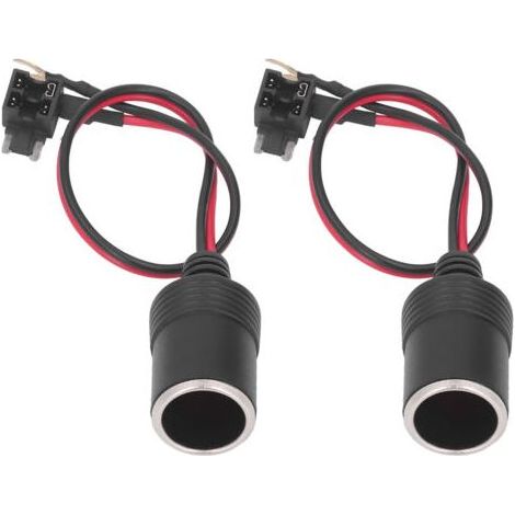 Paire d'adaptateurs de prise allume-cigare femelle 12-24 V CC pour Mazda (1/5)